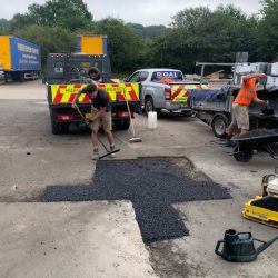 pothole repair services in Bishop Auckland